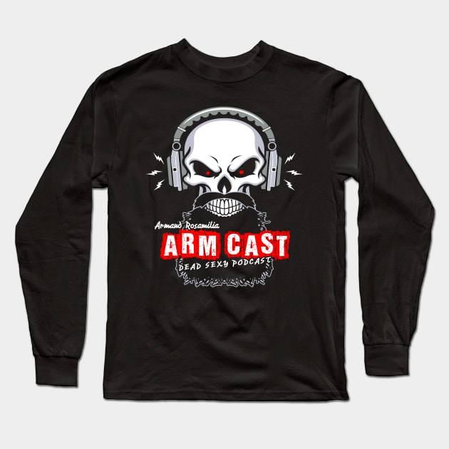 Arm Cast Podcast Long Sleeve T-Shirt by Project Entertainment Network